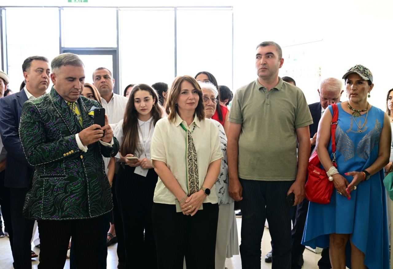 Laçında Yusif Mirzənin “31 il sonra” sərgisi açılıb - FOTOLAR